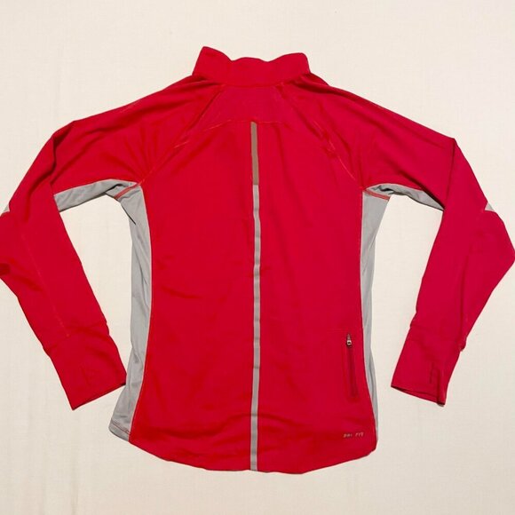 Nike Dri Fit Half Zip Womens Long Sleeve Shirt Size Large - Picture 10 of 16